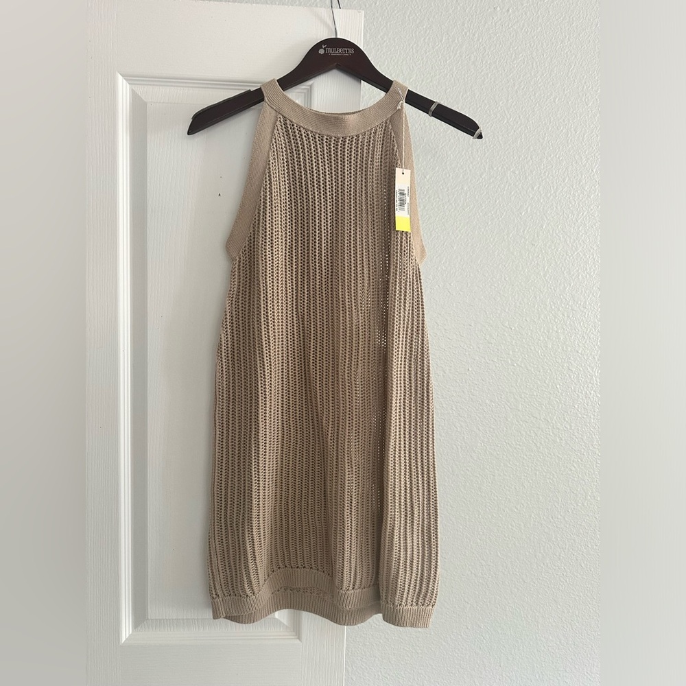 Summersalt Tan Knit Swim Coverup